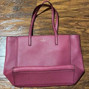 Kate Spade genuine leather tote bag